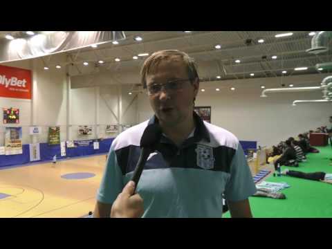 Saalijalgpalli Superkarikas 2016 Interview before Match