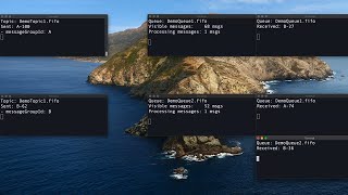 SQS/SNS FIFO メッセージングデモ