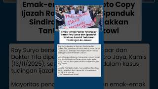 Download lagu Emak-emak Pendukung Roy Suryo Teriak di Polda, Pamer Ijazah Asli Tantang Keaslian Dokumen Jokowi mp3 Download lagu Emak-emak Pendukung Roy Suryo Teriak di Polda, Pamer Ijazah Asli Tantang Keaslian Dokumen Jokowi mp3