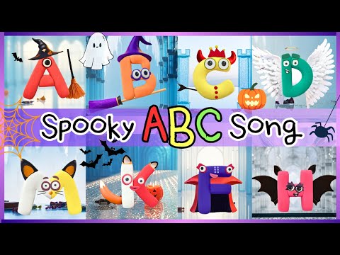 ABC Spooky Song | Learn Alphabet with Halloween Friends | Fun Halloween ABC for Kids
