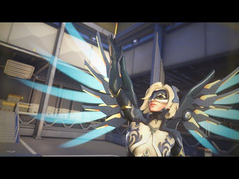 Owl Guardian Mercy's Highlight Intros (Golden Weapons)