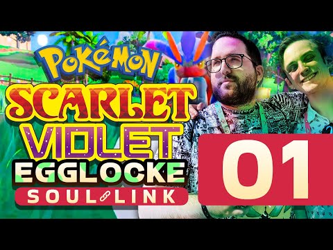 Pokémon Scarlet & Violet Egglocke Soul Link w/GalacticElliot #1 [Live Playthrough]