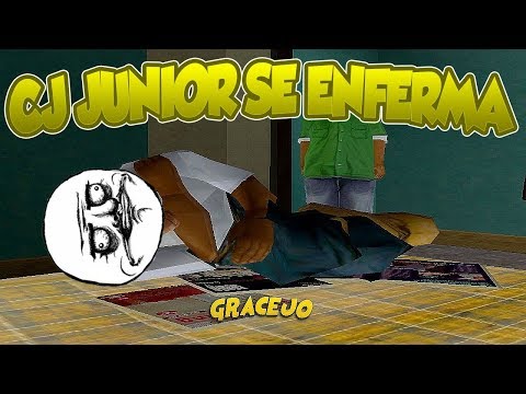 GTA SAN ANDREAS LOQUENDO - CJ  JUNIOR SE ENFERMA