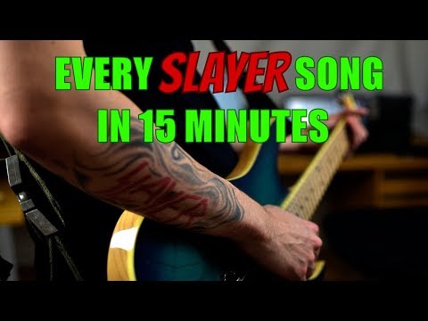 EVERY SLAYER SONG In 15 Minutes