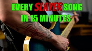 EVERY SLAYER SONG In 15 Minutes