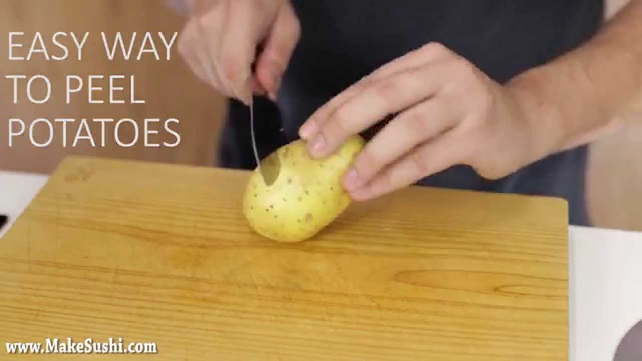 Amazing Potato Peeling Trick! thumnail