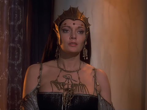 Sarah Douglas as Queen Taramis in "Conan The Destroyer" (1984)