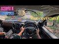 SCORPIO N DRIVER POV VILLAGE SINGLE ROAD DRIVING
