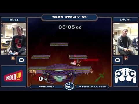 S@PS 33 Melee Singles - TRL (Fox) vs MWL (Marth/Fox) - Grand Finals