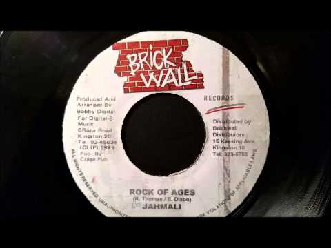 Jah Mali - Rock Of Ages - Brick Wall 7" 1999