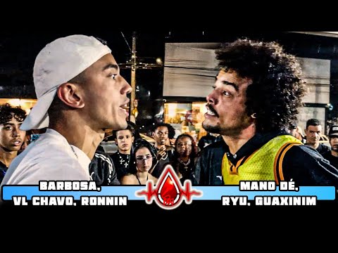 BARBOSA, VL CHAVO e RONNIN X MANO DÉ, RYU e GUAXINIM | 1° FASE | #BDJ174