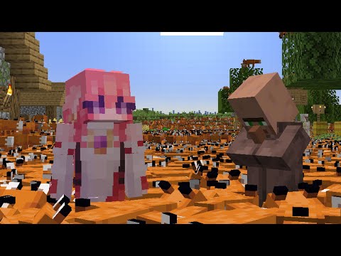 Can 1002 Foxes Defend a Village in Minecraft?