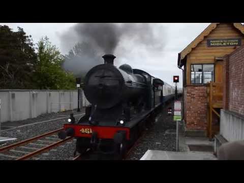 RPSI Steam Locomotive No.461 In Midleton [HD].