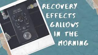 Video thumbnail for Recovery Effects Gallows In the Morning Demo and Review on Guitar and Bass by Get Offset