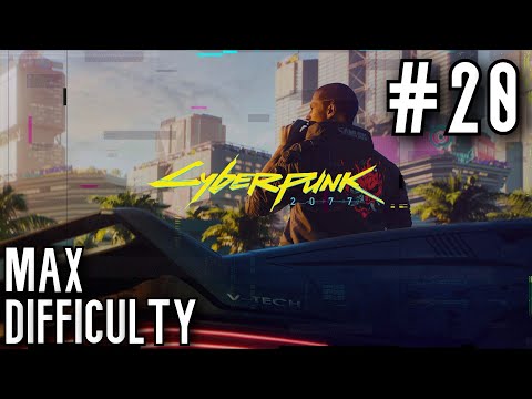 Cyberpunk 2077 [Very Hard] #20 Walkthrough Ghost Town MAX Difficulty & Settings No Commentary