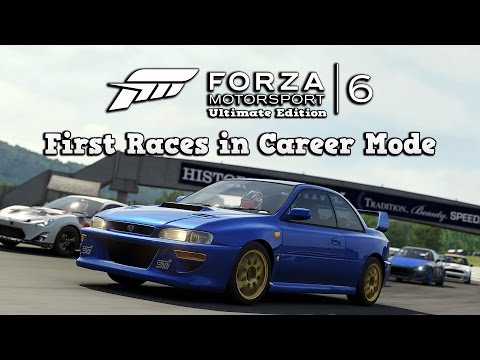 Forza 6 Ultimate Edition | First Races [Qualifying Series] w/ Subaru Impreza 22B STI