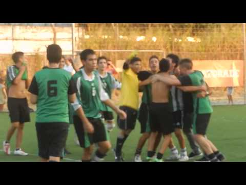 San Ambrosio festeja y se une en un abrazo - Final Plata Torneo de Verano 2014