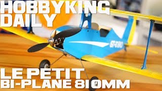 HobbyKing ™ Le Petit Bi-plane 810mm (PNP)