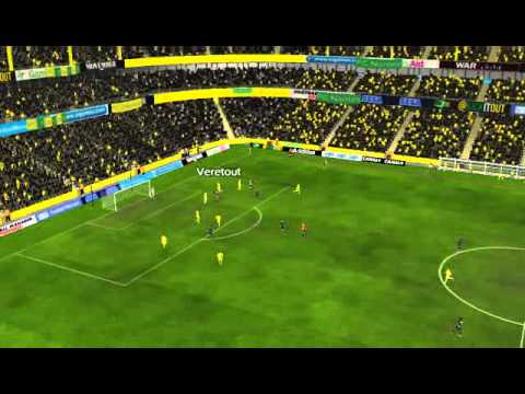 FC Nantes   Girondins Bordeaux   Veretout   Автогол 53 минуты   ТВ 360p