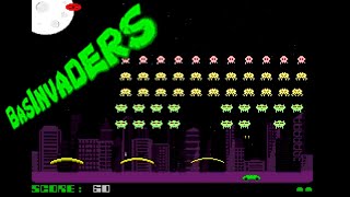 BasInvaders - ZX Spectrum Next Game