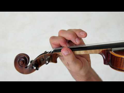 Volume 1 cours 030 / 133 - 1er doigt corde de LA - Apprendre le Violon avec olivier Lesseur