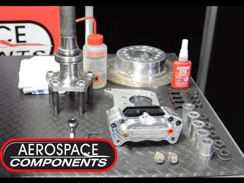 Aerospace Components "Kimmy's Garage" Rear Brake Installation