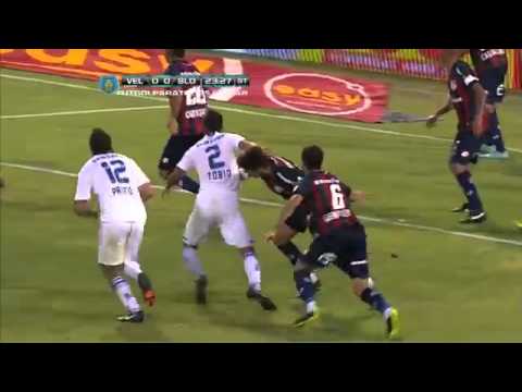 ¿Penal a Tobio  Vélez 0   San Lorenzo 0  Fecha 19  Torneo Inicial 2013  Fútbol Para Todos