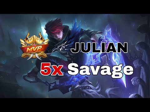 Mobile legend julian savage 🔥