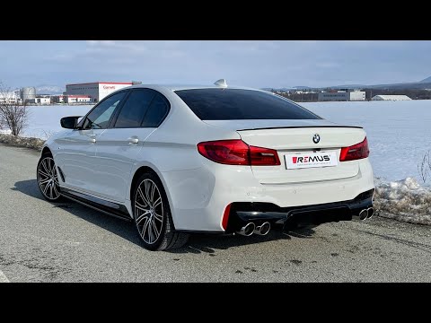 BMW 540ix G30 / G31 - REMUS AXLE-back system (rear muffler) - 2019 with GPF