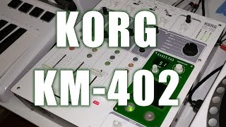 Video thumbnail for Korg KM-402 Live Demo by dj mindless