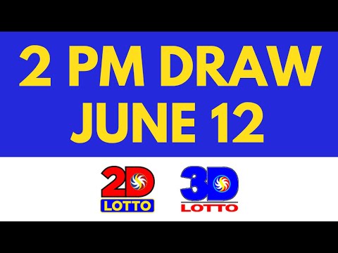 2pm Lotto Result Today June 12 2023 [Swertres Ez2]