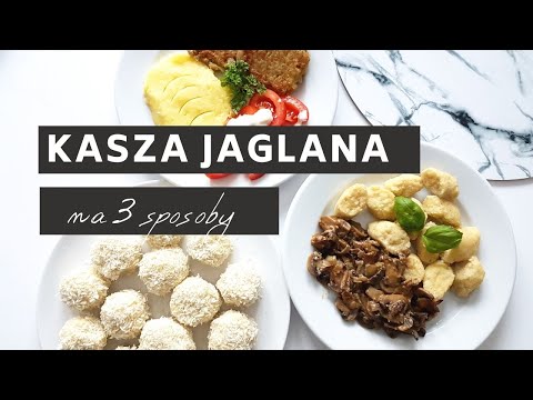 KASZA JAGLANA na trzy sposoby | wegańskie RAFFAELLO!