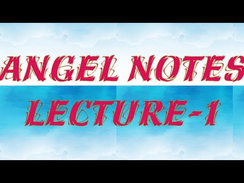 Free Angel Course (Notes lecture-1)  #PSRastrology