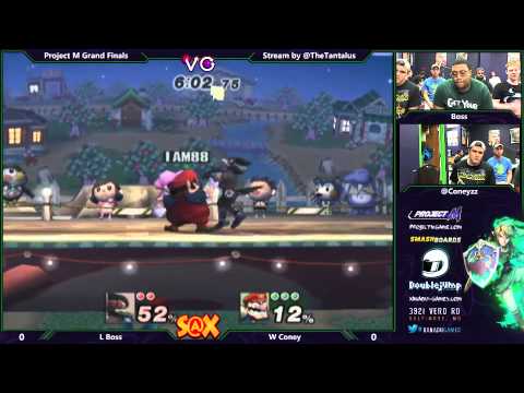 S@X Monthly 8/30 Project M Grand Finals Coney vs Boss