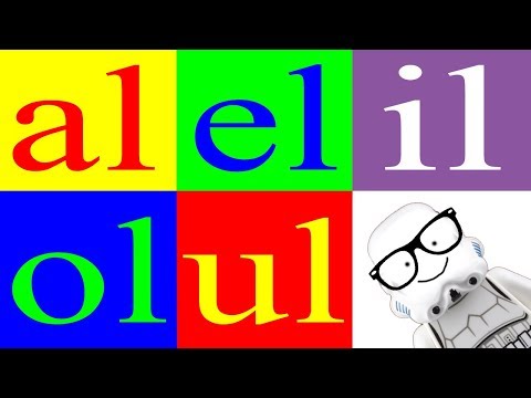 Aprender a Leer 25 – Sílabas al el il ol ul – La Letra l  - Canal Block 6