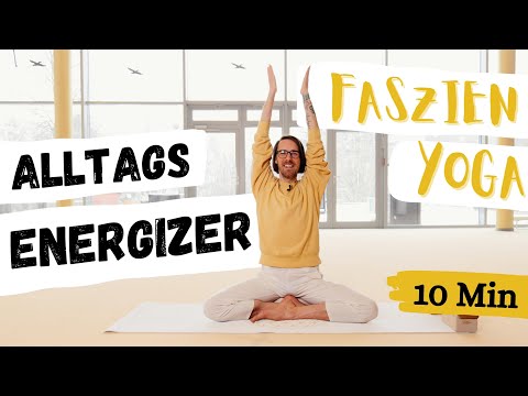 Alltagsenergizer - 10 Minuten Faszienyoga mit Patrik - Yoga für Schultern und Nacken // Yoga Vidya