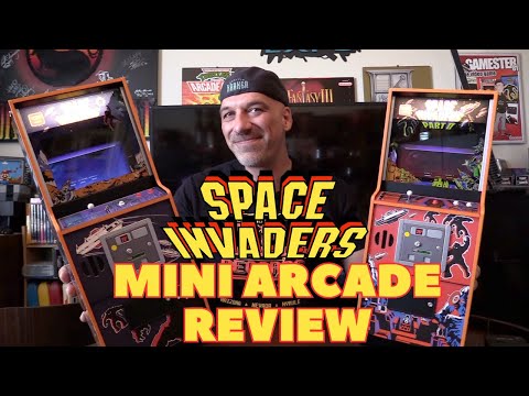 New 1/4 Scale Space Invaders Mini Arcades Review - Gamester81