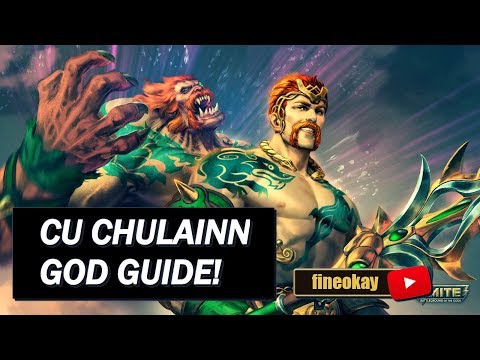 HOW TO PLAY CU CHULAINN! (Solo Lane GOD Guide)