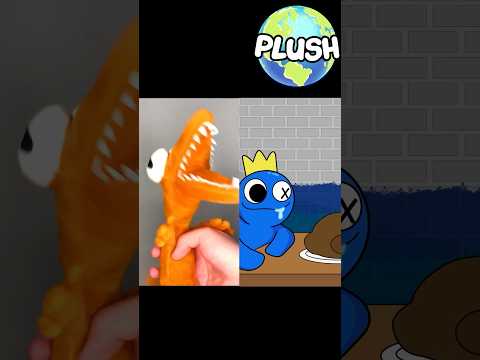 ORANGE is So Hungry... 😢😂 Rainbow Friends Roblox #rainbowfriends #roblox #shorts