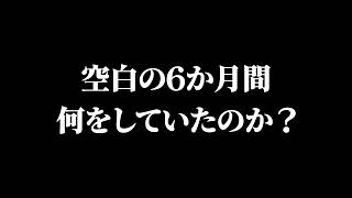 本当にお久しぶりです。何をしていたか話します。