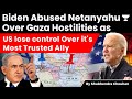 Biden Abuse Hits Netanyahu As White House Draws Nuclear Line On Iran