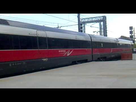 arrivo della freccia rossa a torino porta susa scontro evitato per 6 secondi