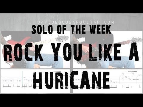 Solo Of The Week: 51 Scorpions - Rock You Like A Hurricane