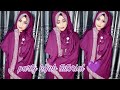 Gorgeous party hijab tutorial with dubai abaya||easy & full coverage  2022