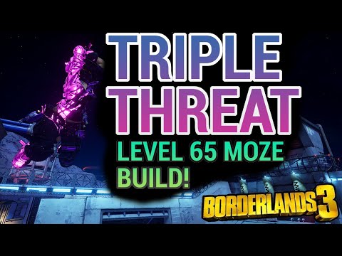 TRIPLE THREAT v2 | BEST Hybrid Level 65 Moze Build | Borderlands 3 |