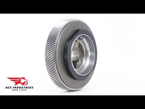 BUDGIT GEAR AND CLUTCH ASSEMBLY-LOAD BRAKE FOR USE WITH 1 HP MOTOR 51659021 BUDGIT GEAR AN...