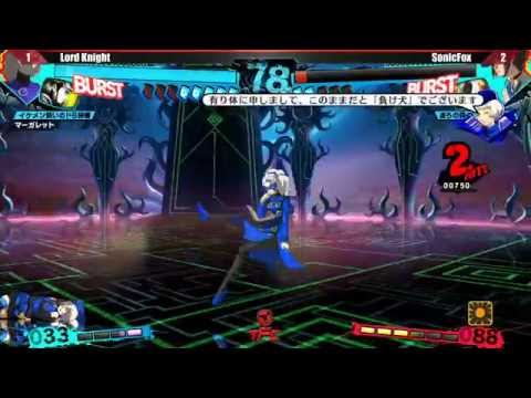The Fall Classic 2014 Persona 4 Arena Ultimax Grand Finals Lord Knight vs SonixFox