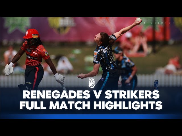Melbourne Renegades Women v Adelaide Strikers Women | Match Highlights | 03/11/2024 | Fox Cricket