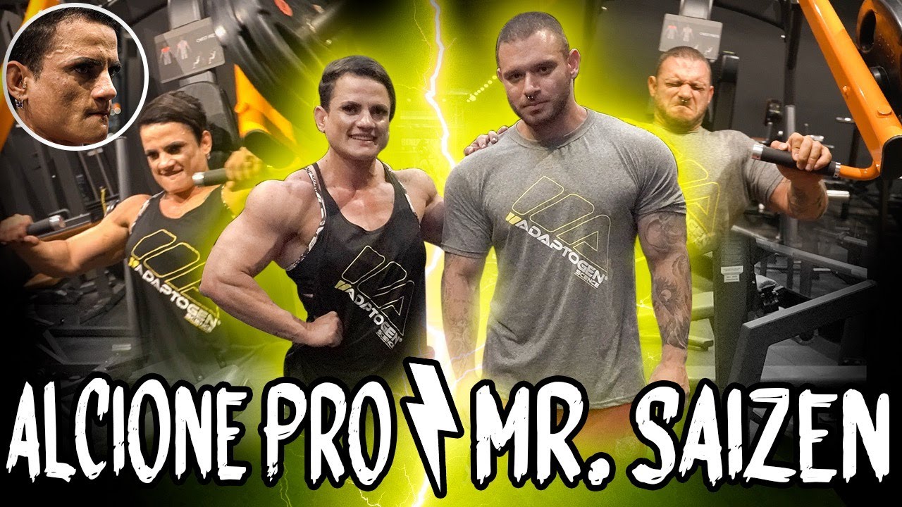 TREINO INSANO COM MR SAIZEN E ALCIONE PRO