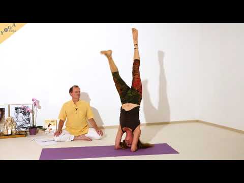 Kopfstand Beinvariations-Zyklus - Yoga Asana Lexikon